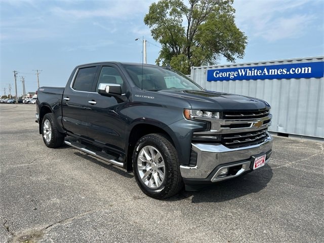 Used 2020 Chevrolet Silverado 1500 LTZ with VIN 3GCUYGED0LG380956 for sale in Ames, IA