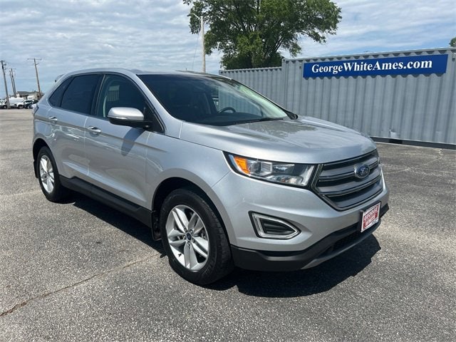 Used 2018 Ford Edge SEL with VIN 2FMPK4J93JBC55833 for sale in Ames, IA