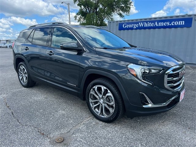 Used 2018 GMC Terrain SLT with VIN 3GKALPEXXJL260537 for sale in Ames, IA