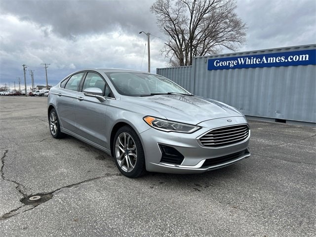 Used 2020 Ford Fusion SEL with VIN 3FA6P0CD8LR195845 for sale in Ames, IA