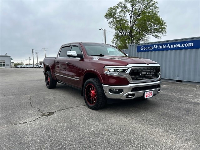 Used 2021 RAM Ram 1500 Pickup Limited with VIN 1C6SRFHT2MN562790 for sale in Ames, IA