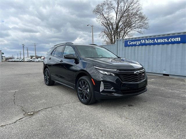 Used 2024 Chevrolet Equinox RS with VIN 3GNAXWEG4RL174668 for sale in Ames, IA
