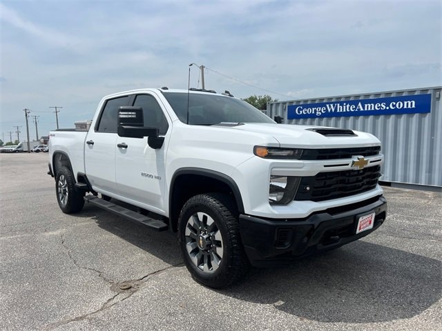 Used 2025 Chevrolet Silverado 2500HD Custom with VIN 2GC4KMEY4S1103737 for sale in Ames, IA