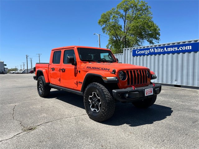 Used 2020 Jeep Gladiator Rubicon with VIN 1C6JJTBG1LL160704 for sale in Ames, IA