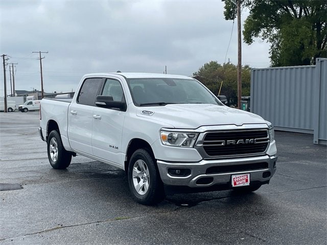 Used 2021 RAM Ram 1500 Pickup Big Horn/Lone Star with VIN 1C6SRFFT4MN803039 for sale in Ames, IA