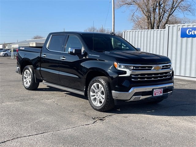 Used 2023 Chevrolet Silverado 1500 LTZ with VIN 3GCUDGE89PG104652 for sale in Ames, IA