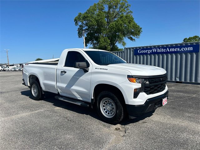 Used 2022 Chevrolet Silverado 1500 Work Truck with VIN 3GCNDAED9NG517098 for sale in Ames, IA