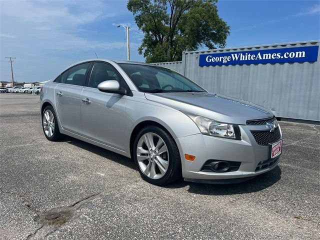 Used 2013 Chevrolet Cruze LTZ with VIN 1G1PG5SB4D7144565 for sale in Ames, IA