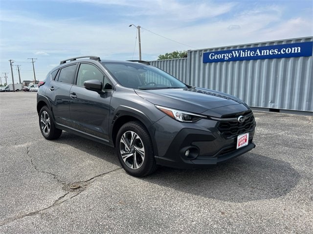 Used 2024 Subaru Crosstrek Premium with VIN JF2GUADC7RH355986 for sale in Ames, IA