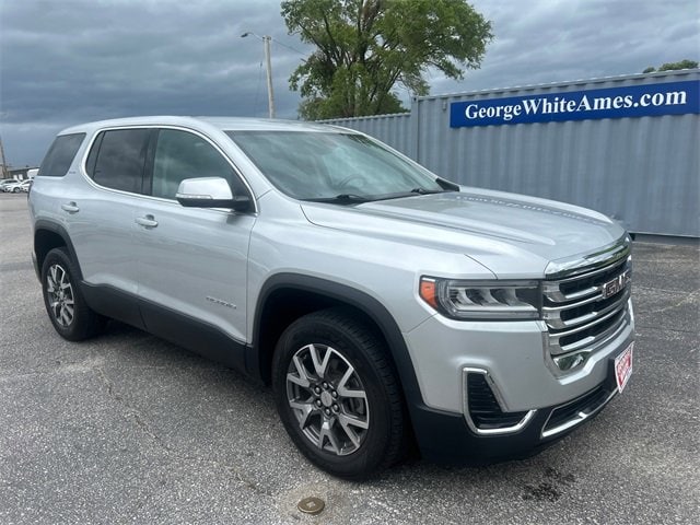 Used 2020 GMC Acadia SLE with VIN 1GKKNRL41LZ173057 for sale in Ames, IA