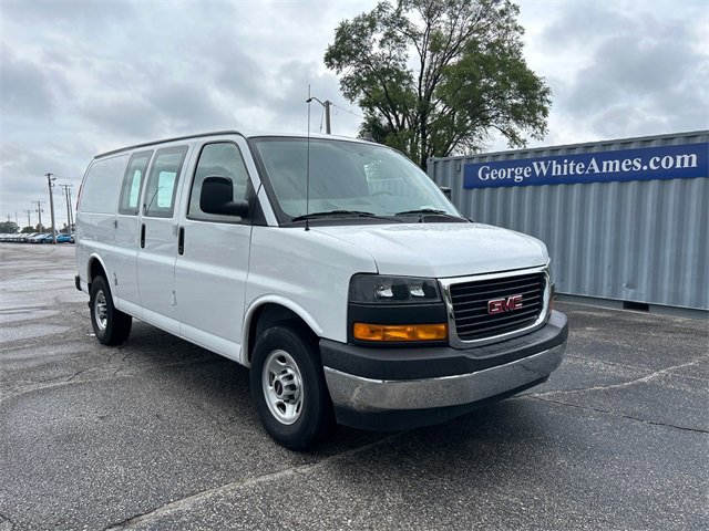 Used 2022 GMC Savana Cargo Work Van with VIN 1GTW7AF74N1191763 for sale in Ames, IA