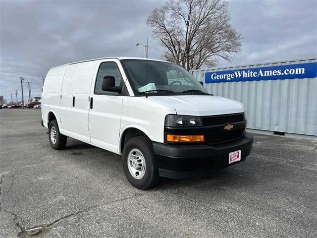 Used 2023 Chevrolet Express Cargo Work Van with VIN 1GCWGAFPXP1184724 for sale in Ames, IA