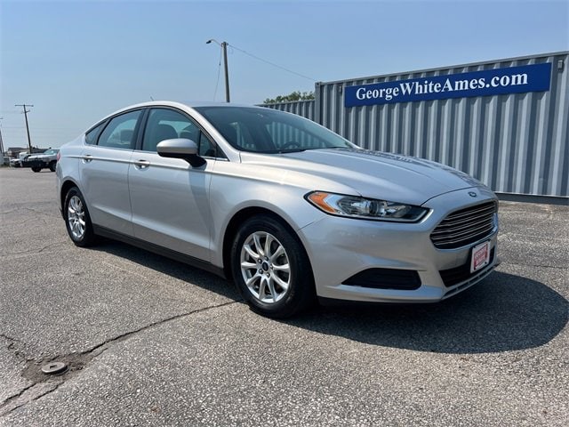 Used 2015 Ford Fusion S with VIN 1FA6P0G77F5118346 for sale in Ames, IA