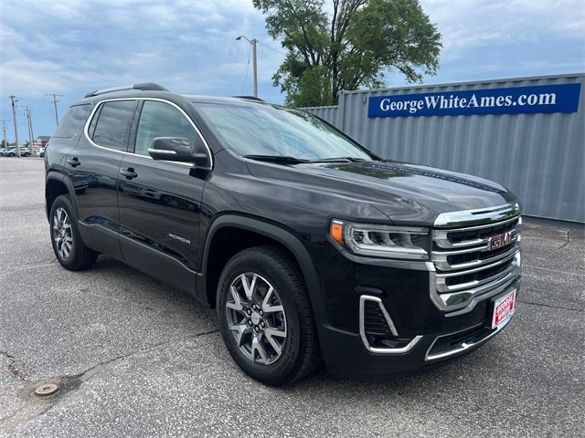 Used 2023 GMC Acadia SLT with VIN 1GKKNML40PZ223648 for sale in Ames, IA