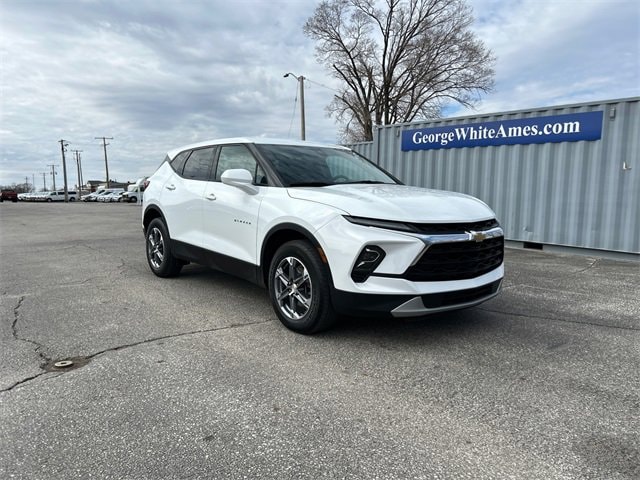Used 2023 Chevrolet Blazer 2LT with VIN 3GNKBHR46PS163236 for sale in Ames, IA