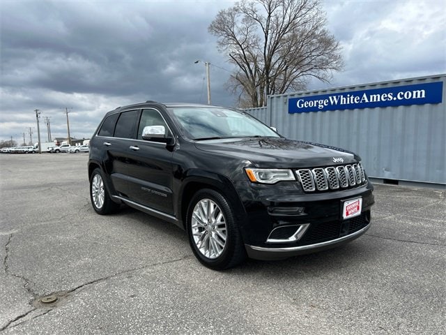 Used 2018 Jeep Grand Cherokee Summit with VIN 1C4RJFJG4JC233110 for sale in Ames, IA