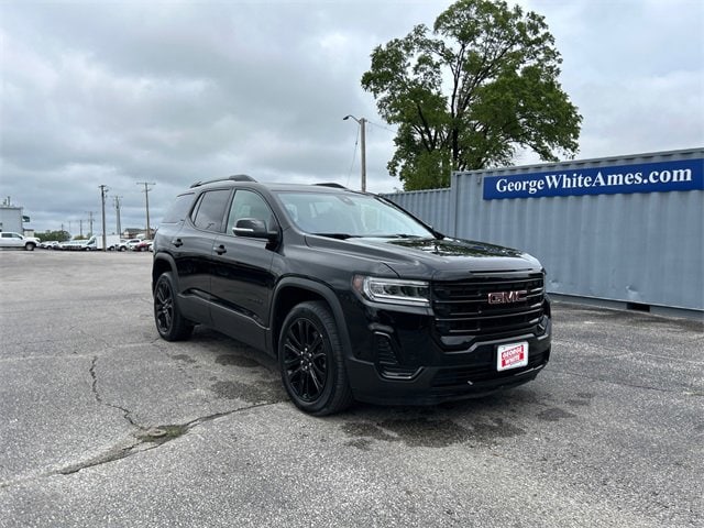 Used 2023 GMC Acadia SLE with VIN 1GKKNRLS8PZ168006 for sale in Ames, IA