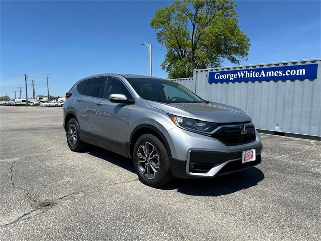Used 2020 Honda CR-V EX-L with VIN 5J6RW2H82LL038869 for sale in Ames, IA