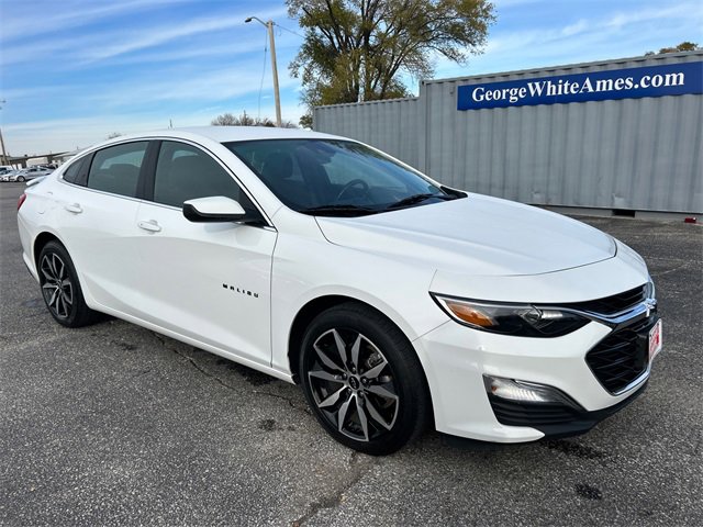 Used 2023 Chevrolet Malibu RS with VIN 1G1ZG5STXPF155145 for sale in Ames, IA