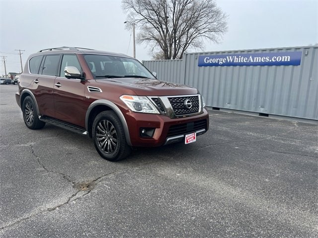 Used 2018 Nissan Armada Platinum with VIN JN8AY2NE6J9733328 for sale in Ames, IA