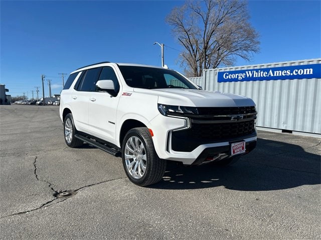 Used 2022 Chevrolet Tahoe Z71 with VIN 1GNSKPKL0NR225516 for sale in Ames, IA