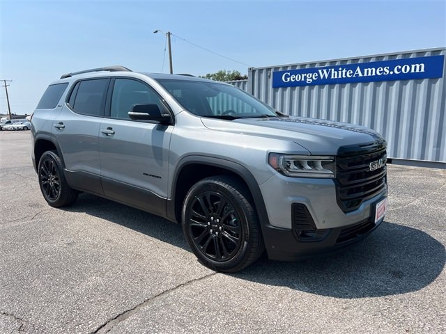 Used 2023 GMC Acadia SLT with VIN 1GKKNUL41PZ172094 for sale in Ames, IA