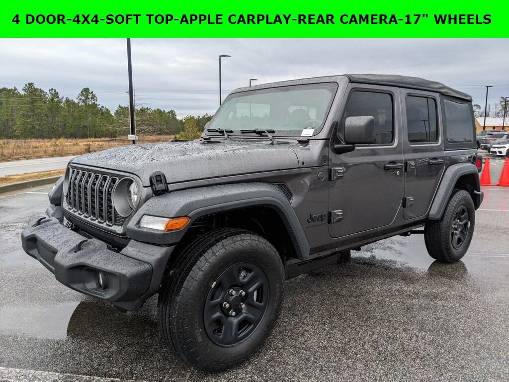New 2026 Jeep Wrangler 4-DOOR SPORT Sport Utility