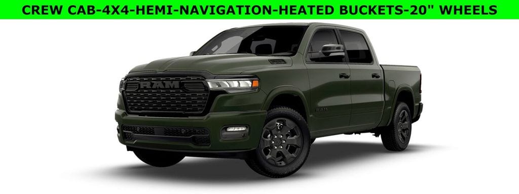 New 2026 Ram 1500 BIG HORN CREW CAB 4X4 5'7 BOX Pickup