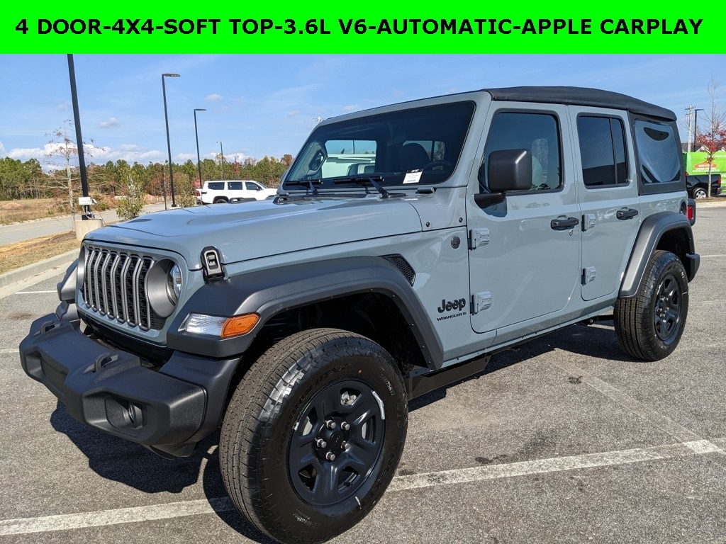 New 2026 Jeep Wrangler 4-DOOR SPORT Sport Utility