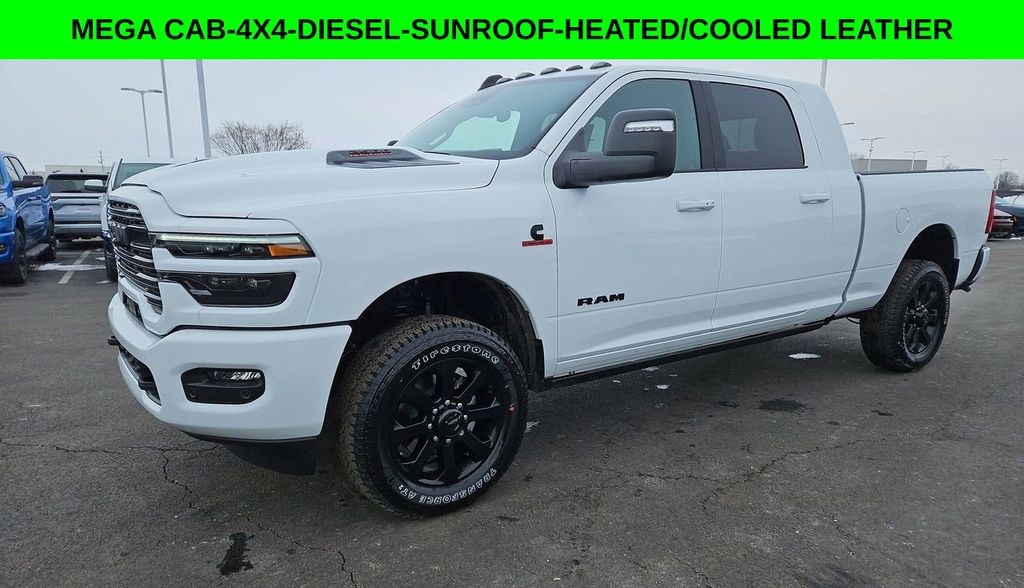 New 2026 Ram 2500 LARAMIE MEGA CAB 4X4 6'4 BOX Pickup