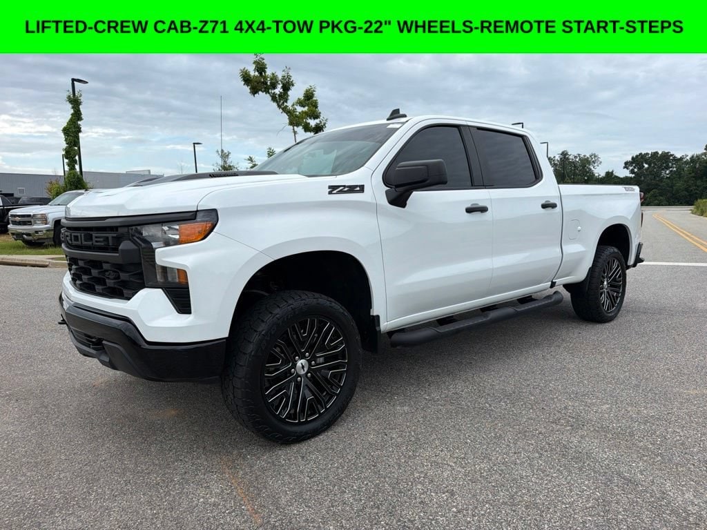 Used 2025 Chevrolet Silverado 1500 Custom Trail Boss 4WD Crew Cab 157 Custom Trail Boss