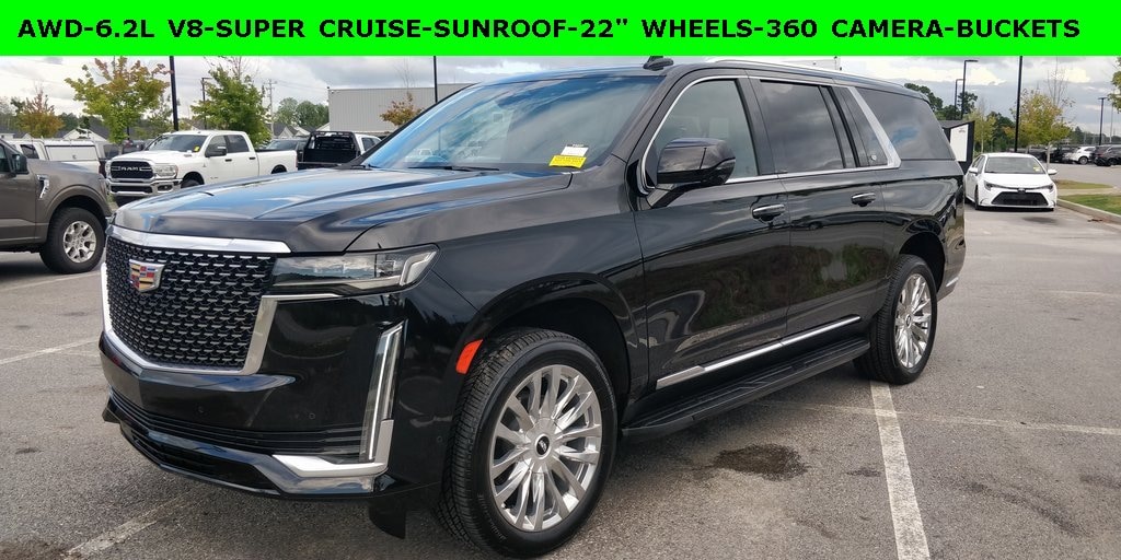 Used 2024 Cadillac Escalade ESV 4WD Premium Luxury 4WD Premium Luxury