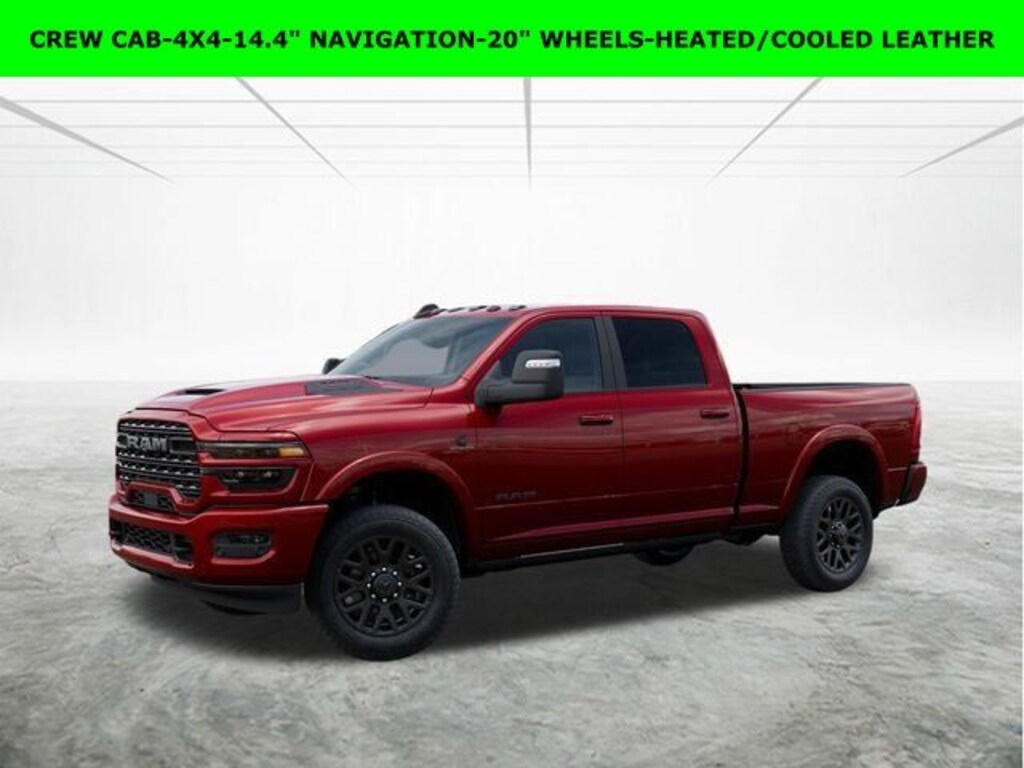 New 2026 Ram 3500 LIMITED CREW CAB 4X4 6'4 BOX Pickup