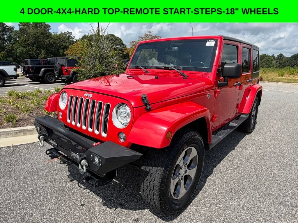 Used 2018 Jeep Wrangler JK Unlimited Sahara Sahara 4x4