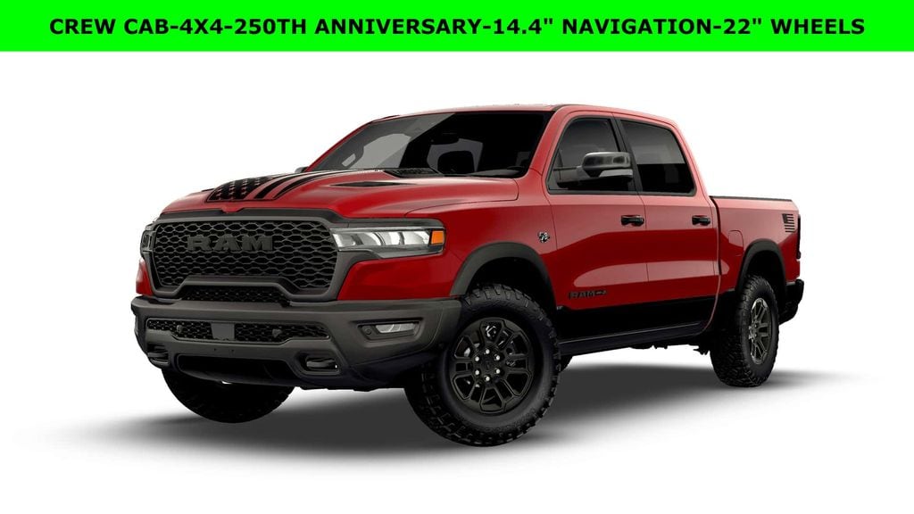 New 2026 Ram 1500 LARAMIE CREW CAB 4X4 5'7 BOX Pickup