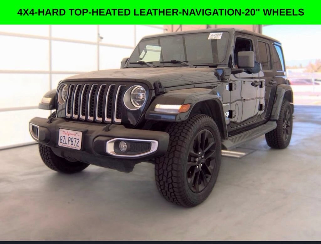 Used 2021 Jeep Wrangler 4xe Unlimited Sahara Unlimited Sahara 4x4
