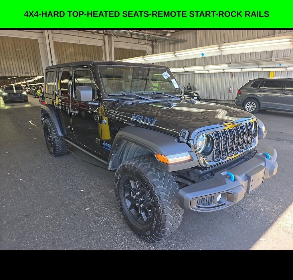 Used 2024 Jeep Wrangler 4xe Willys Willys 4x4