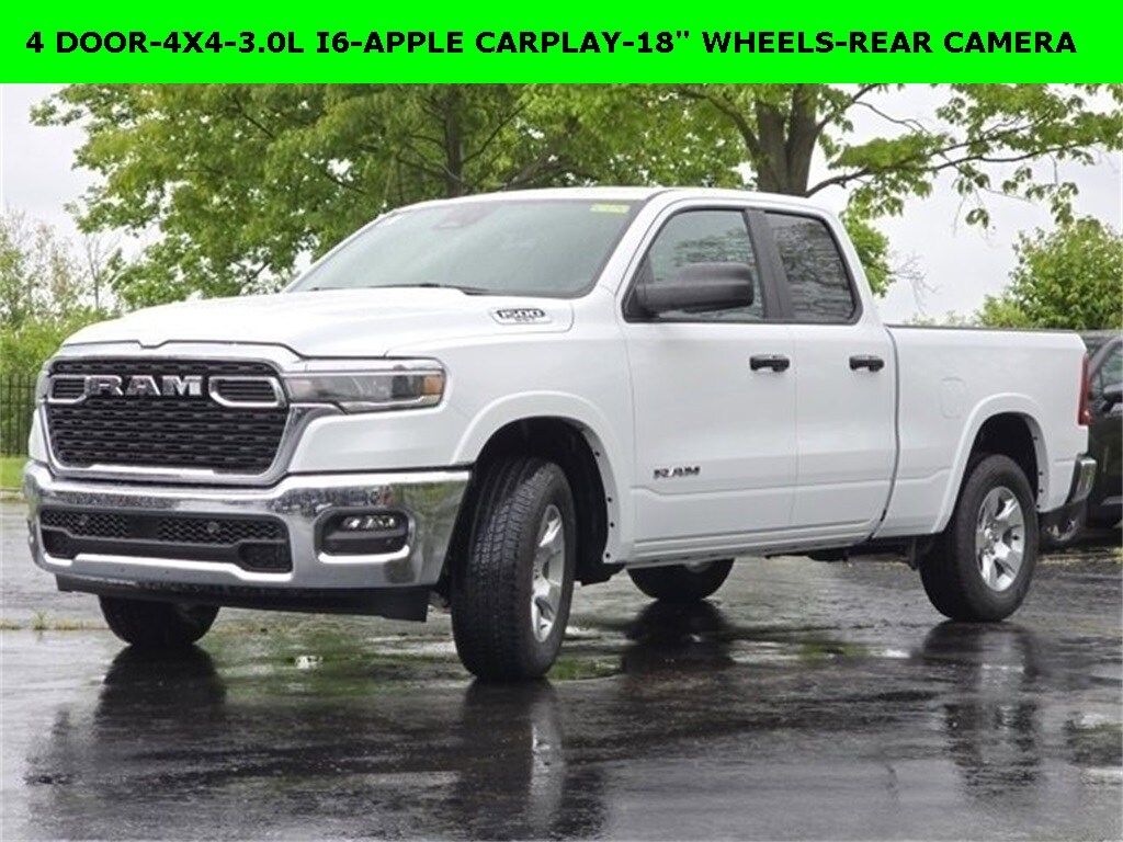 New 2026 Ram 1500 BIG HORN QUAD CAB 4X4 6'4 BOX Pickup