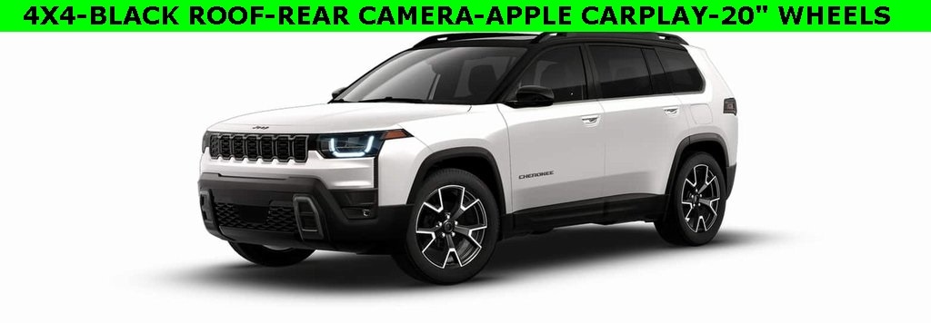 New 2026 Jeep Cherokee OVERLAND 4X4 Sport Utility