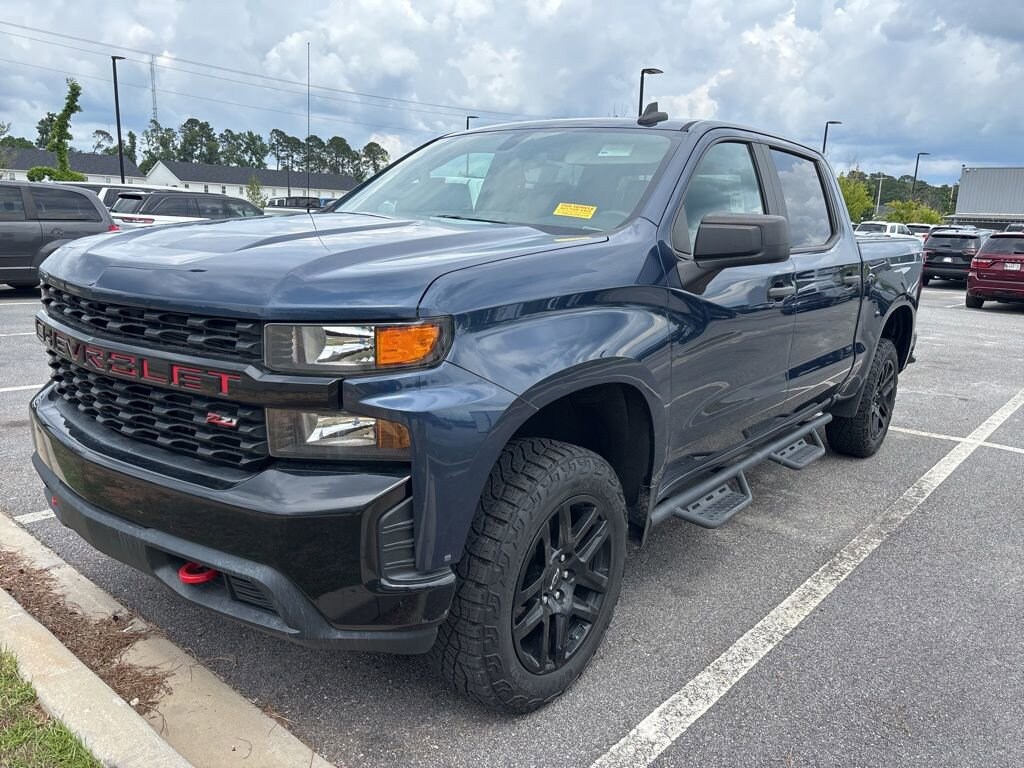 Used 2021 Chevrolet Silverado 1500 Custom Trail Boss 4WD Crew Cab 147 Custom Trail Boss