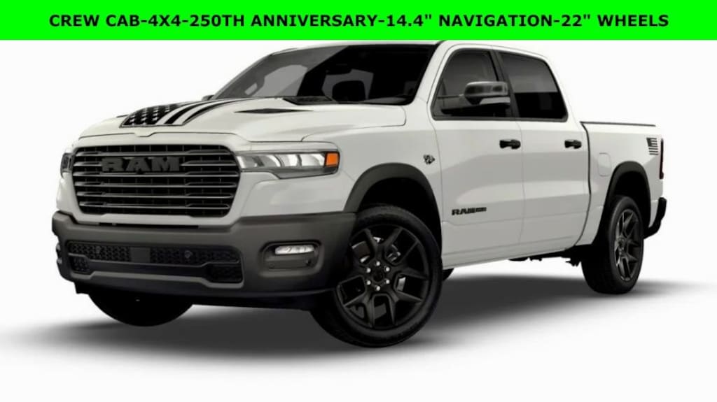 New 2026 Ram 1500 LARAMIE CREW CAB 4X4 5'7 BOX Pickup