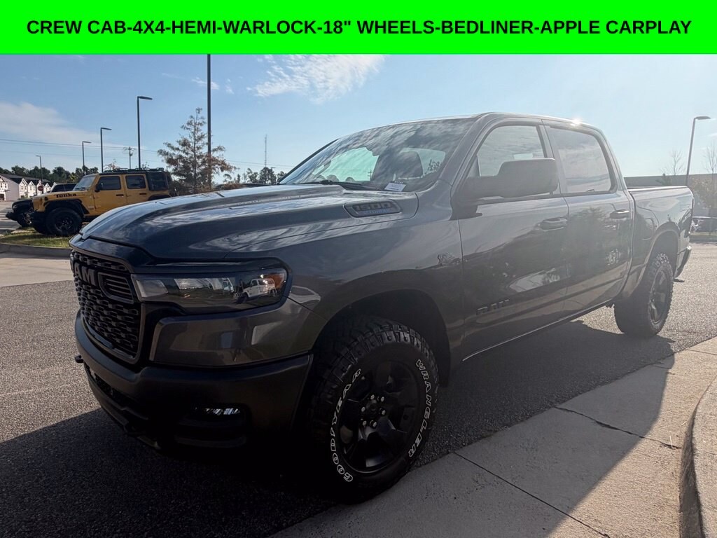 New 2027 Ram 1500 WARLOCK CREW CAB 4X4 5'7' BOX Pickup