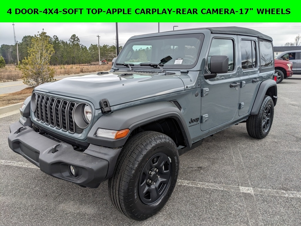 New 2026 Jeep Wrangler 4-DOOR SPORT Sport Utility