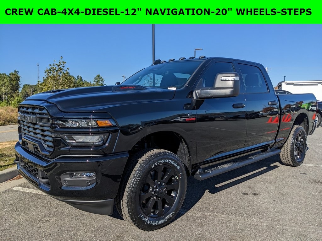 New 2026 Ram 2500 BLACK EXPRESS CREW CAB 4X4 6'4 BOX Pickup