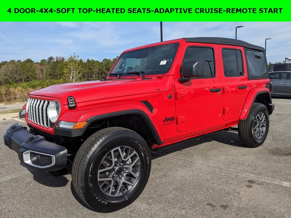 New 2026 Jeep Wrangler 4-DOOR SAHARA Sport Utility