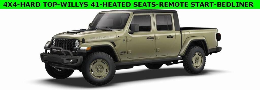 New 2026 Jeep Gladiator WILLYS '41 4X4 Pickup
