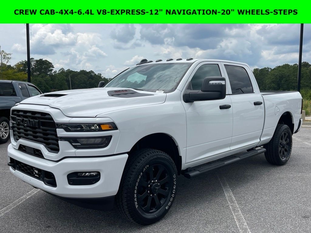 New 2026 Ram 2500 BLACK EXPRESS CREW CAB 4X4 6'4 BOX Pickup
