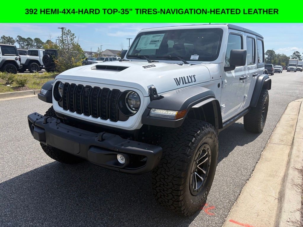 New 2026 Jeep Wrangler 4-DOOR WILLYS 392 Sport Utility