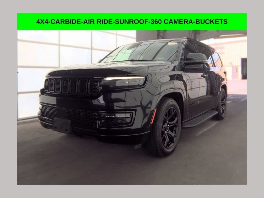 Used 2024 Jeep Wagoneer Series II Carbide Series II Carbide 4x4