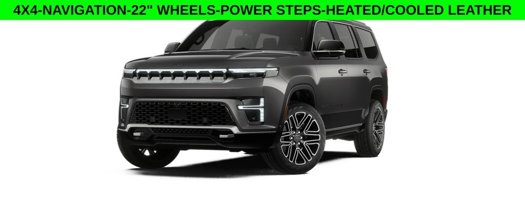 New 2027 Jeep Grand Wagoneer OVERLAND 4X4 Sport Utility